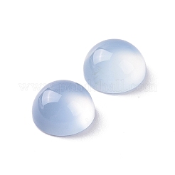 Halbrund / Kuppel gefärbt natürliche Achat Cabochon G-J300-30-8mm