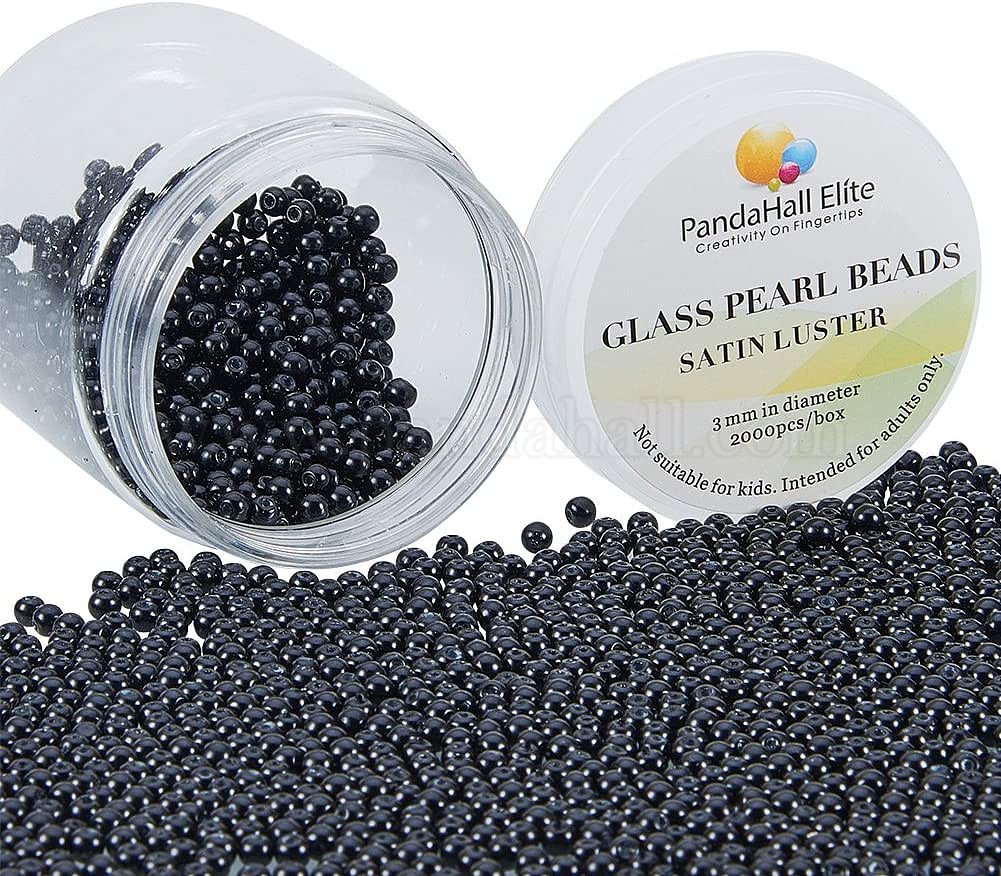 Pandahall Elite Mm Mm Environ Pi Ces Minuscule Perle De Verre