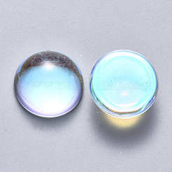 Transparente Glas Cabochons GLAA-S190-013A-D01