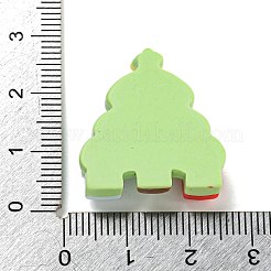 Weihnachts-Deko-Cabochons aus undurchsichtigem Harz RESI-U006-05E