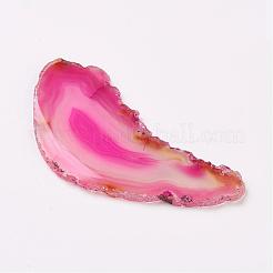 Natürliche Scheibe Achat Cabochons G-K190-01