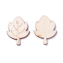 Holz Cabochons WOOD-O004-02
