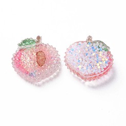 Transparente Epoxidharz-Cabochons CRES-S365-18