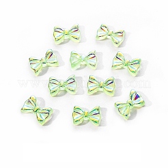 Galvanisierte Bowknot-Harz-Cabochons MRMJ-R128-16B