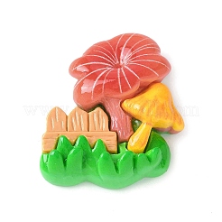 Undurchsichtigen Cabochons RESI-D310-01A