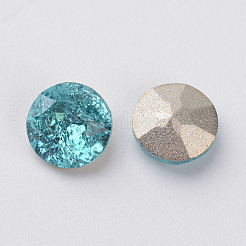 Wies zurück k9 Glas Strass Cabochons RGLA-F020-6mm