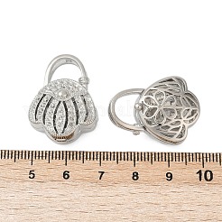 Messing Anhänger Fassungen für Strasssteine KK-G532-19P