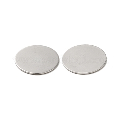 Anlaufgeschützte Cabochons aus Edelstahl 304 STAS-S056-01