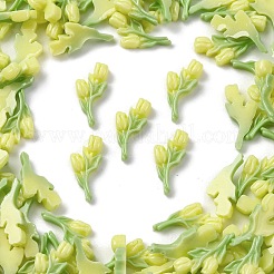 Leuchtende und zweifarbige Decoden-Cabochons aus Kunstharz RESI-Z032-02A