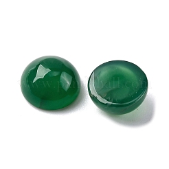 Natürliche grüne Onyx-Achat-Cabochons G-K348-07A-02