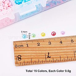 ABS Kunststoffimitation Perle Cabochons MRMJ-PH0001-27