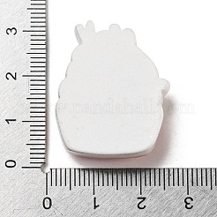 Frühling Kirschblüten Thema opake Harz Cupcake Decoden Cabochons RESI-E055-02E