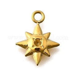 304 Edelstahl Anhänger Strass Fassungen STAS-K263-85G