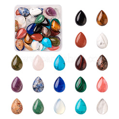 38 Stück Edelstein-Cabochons in 19 Stilen G-FW0001-04