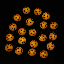 Keks leuchtende Harz-Cabochons CRES-T026-02A