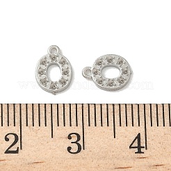 10 Stück 304 Edelstahl-Anhänger-Strass-Fassungen STAS-Z144-01P
