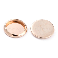 Cabochonfassungen aus Edelstahl 304 STAS-Y001-12A-RG