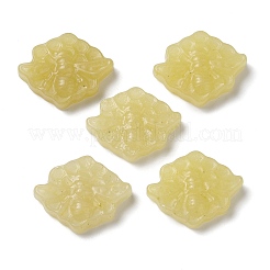 Natürlicher Topas Jade geschnitzte Cabochons G-N343-01