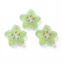 Transparente Epoxidharz-Cabochons CRES-S365-15