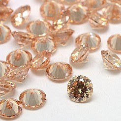 Gemischte rautenförmige Zirkonia-Cabochons X-ZIRC-M002-8mm