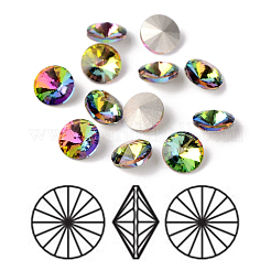 K9 Glasspitzen Strass Cabochons RGLA-E009-007