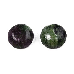 Synthetischer Rubin in Zoisit-Edelstein-Cabochons G-T020-8mm-17