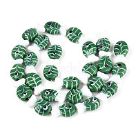 Бусы лэмпворк ручной работы&nbsp;LAMP-N021-41-A10