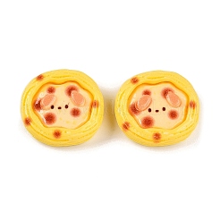 Cartoon-Deko-Cabochons aus undurchsichtigem Harz RESI-N039-129B