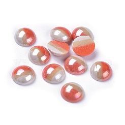 Undurchsichtige Glascabochons GGLA-S038-12N-10mm