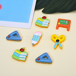 20 stücke 5 stil harzcabochons RESI-CJ0001-154