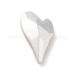 Spitze zurück & zurück plated Glas Strass Cabochons GLAA-B012-64