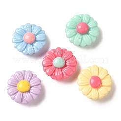 Undurchsichtige Decoden-Cabochons aus Harz RESI-M041-04