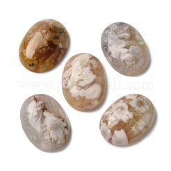 Natürliche Kirschblüten-Achat-Cabochons G-N343-05