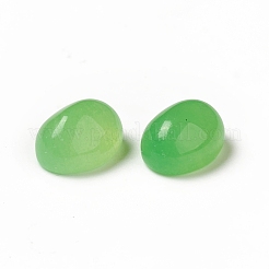 Natürliche malaysische Jade gefärbte Cabochons G-G994-A02-02