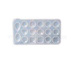 Dreieck-/Tropfen-/quadratische Diamant-Cabochon-Silikonformen zum Selbermachen WG82086-01