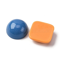 10 Stück opake Harz-Cabochons CRES-D311-01