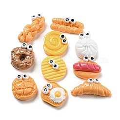 Undurchsichtige Decoden-Cabochons aus Kunstharzimitat für Lebensmittel RESI-Q227-05