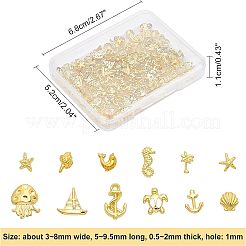 Legierung Cabochons PALLOY-OC0002-28G