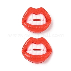 Lustige undurchsichtige Harz-Cabochons CRES-D312-01B