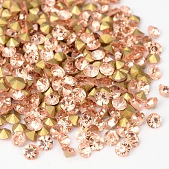 Zurück plattiert Klasse A Diamant Glas wies Strass RGLA-SS18-023