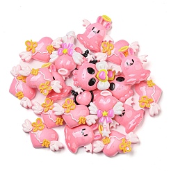 Undurchsichtige Decoden-Cabochons aus Harz CRES-R200-04