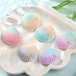 Undurchsichtige Harzcabochons CRES-I043-02