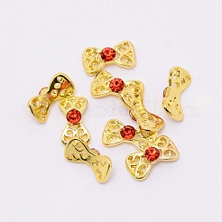 Legierung Strass-Cabochons MRMJ-WH0068-41A-01G