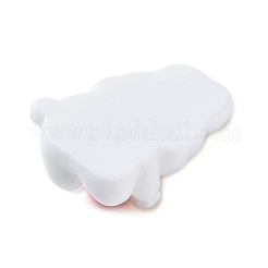 Valentinstag-Cabochons aus undurchsichtigem Harz RESI-H152-01B