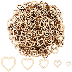 5 Satz 5 Stile Holzcabochons WOOD-GF0002-26