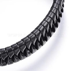 Verstellbare PU-Lederband Armbänder BJEW-P099-03B
