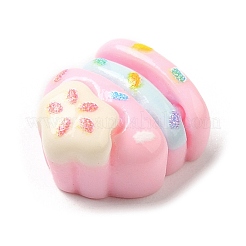 Undurchsichtige Decoden-Cabochons aus Harz RESI-C036-04E