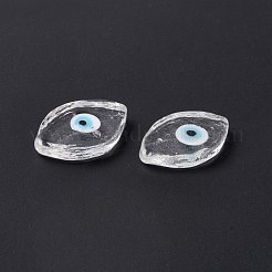 Handgefertigte Bunte Malerei-Cabochons für den bösen Blick LAMP-F025-06A