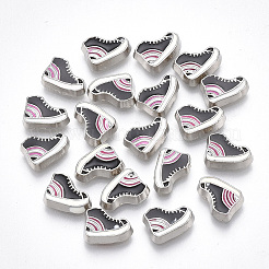 Legierung Schmelz Cabochons PALLOY-T054-120