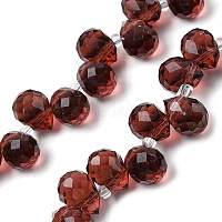 Прозрачные стеклянные бусины&nbsp;GLAA-Z017-01J